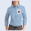 Ladies-3/4 Sleeve Easy Care Shirt Thumbnail