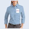 Ladies-3/4 Sleeve Easy Care Shirt Thumbnail