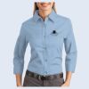 Ladies-3/4 Sleeve Easy Care Shirt Thumbnail
