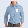 Ladies-3/4 Sleeve Easy Care Shirt Thumbnail
