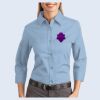 Ladies-3/4 Sleeve Easy Care Shirt Thumbnail