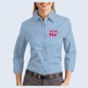 Ladies-3/4 Sleeve Easy Care Shirt Thumbnail