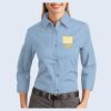 Ladies-3/4 Sleeve Easy Care Shirt Thumbnail
