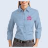 Ladies-3/4 Sleeve Easy Care Shirt Thumbnail