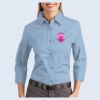 Ladies-3/4 Sleeve Easy Care Shirt Thumbnail