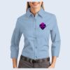 Ladies-3/4 Sleeve Easy Care Shirt Thumbnail
