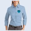 Ladies-3/4 Sleeve Easy Care Shirt Thumbnail