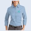 Ladies-3/4 Sleeve Easy Care Shirt Thumbnail