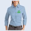 Ladies-3/4 Sleeve Easy Care Shirt Thumbnail