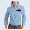 Ladies-3/4 Sleeve Easy Care Shirt Thumbnail