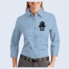 Ladies-3/4 Sleeve Easy Care Shirt Thumbnail