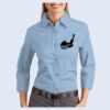 Ladies-3/4 Sleeve Easy Care Shirt Thumbnail