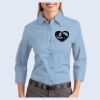 Ladies-3/4 Sleeve Easy Care Shirt Thumbnail