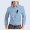 Ladies-3/4 Sleeve Easy Care Shirt Thumbnail