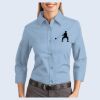 Ladies-3/4 Sleeve Easy Care Shirt Thumbnail