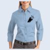Ladies-3/4 Sleeve Easy Care Shirt Thumbnail