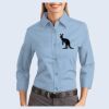 Ladies-3/4 Sleeve Easy Care Shirt Thumbnail