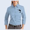 Ladies-3/4 Sleeve Easy Care Shirt Thumbnail