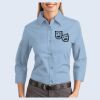 Ladies-3/4 Sleeve Easy Care Shirt Thumbnail