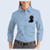 Ladies-3/4 Sleeve Easy Care Shirt Thumbnail