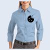 Ladies-3/4 Sleeve Easy Care Shirt Thumbnail