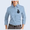 Ladies-3/4 Sleeve Easy Care Shirt Thumbnail