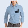 Ladies-3/4 Sleeve Easy Care Shirt Thumbnail