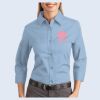 Ladies-3/4 Sleeve Easy Care Shirt Thumbnail