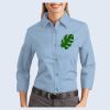 Ladies-3/4 Sleeve Easy Care Shirt Thumbnail