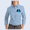 Ladies-3/4 Sleeve Easy Care Shirt Thumbnail