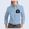 Ladies-3/4 Sleeve Easy Care Shirt Thumbnail
