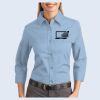 Ladies-3/4 Sleeve Easy Care Shirt Thumbnail