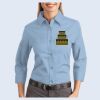 Ladies-3/4 Sleeve Easy Care Shirt Thumbnail