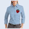 Ladies-3/4 Sleeve Easy Care Shirt Thumbnail