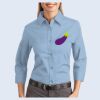 Ladies-3/4 Sleeve Easy Care Shirt Thumbnail
