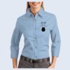 Ladies-3/4 Sleeve Easy Care Shirt Thumbnail