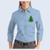 Ladies-3/4 Sleeve Easy Care Shirt Thumbnail