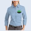 Ladies-3/4 Sleeve Easy Care Shirt Thumbnail