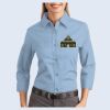 Ladies-3/4 Sleeve Easy Care Shirt Thumbnail