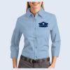 Ladies-3/4 Sleeve Easy Care Shirt Thumbnail