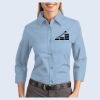 Ladies-3/4 Sleeve Easy Care Shirt Thumbnail