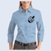 Ladies-3/4 Sleeve Easy Care Shirt Thumbnail