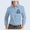 Ladies-3/4 Sleeve Easy Care Shirt Thumbnail