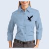 Ladies-3/4 Sleeve Easy Care Shirt Thumbnail