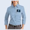 Ladies-3/4 Sleeve Easy Care Shirt Thumbnail