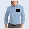 Ladies-3/4 Sleeve Easy Care Shirt Thumbnail
