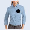 Ladies-3/4 Sleeve Easy Care Shirt Thumbnail