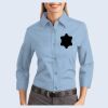 Ladies-3/4 Sleeve Easy Care Shirt Thumbnail