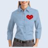 Ladies-3/4 Sleeve Easy Care Shirt Thumbnail