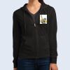 Women's Fitted Jersey Full Zip Hoodie Thumbnail